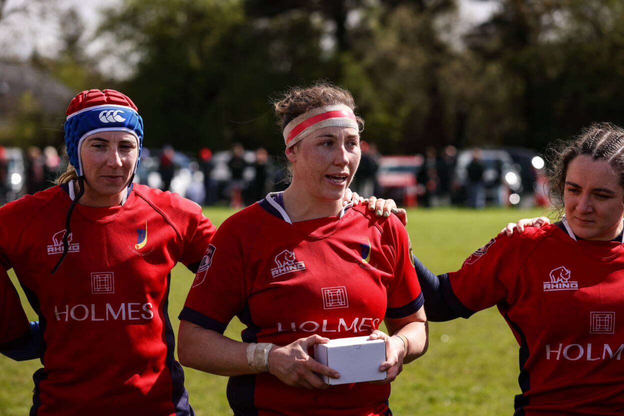 Clodagh O'Halloran, captain Chloe Pearse, and Lily Brady
