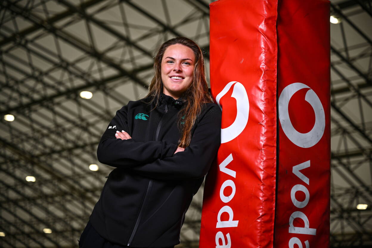 Ireland winger Béibhinn Parsons during the team's media day this week