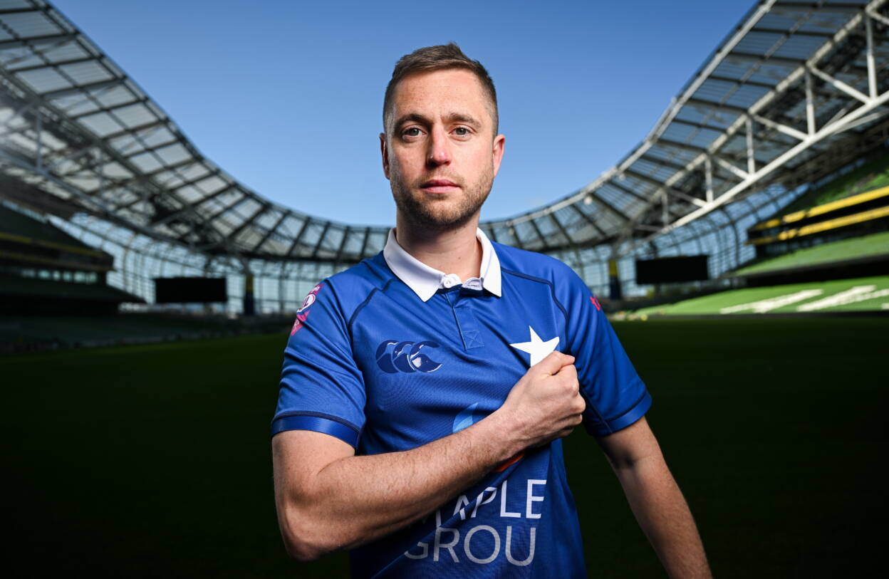 St. Mary's College captain Conor Dean at the Aviva Stadium