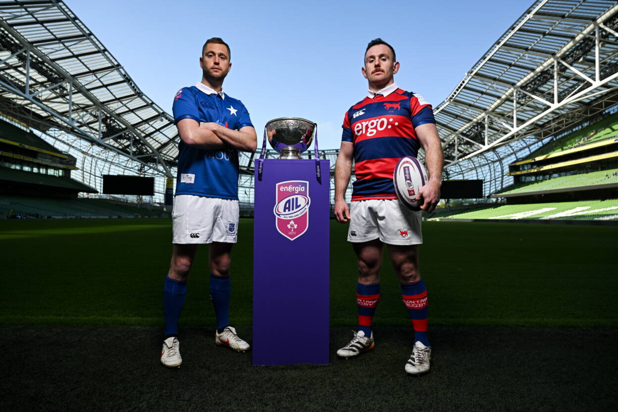 Division 1A final captains Conor Dean and Dylan Donnellan