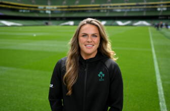 Ireland winger Béibhinn Parsons at the Aviva Stadium