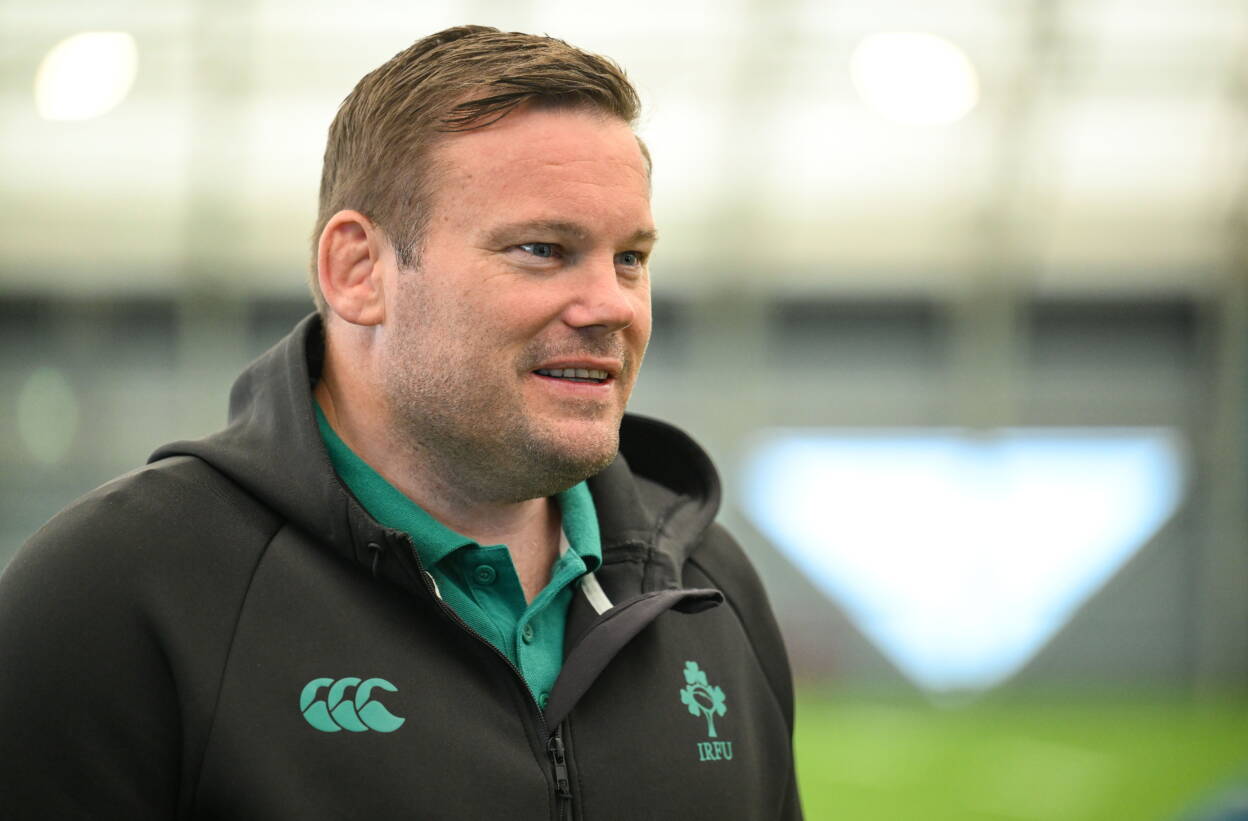 Denis Fogarty spoke to the media ahead of the Scotland game